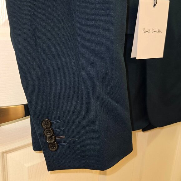 Paul Smith Italian Made Gents Tailored Fit 2 Button Suit - Picture 4 of 16